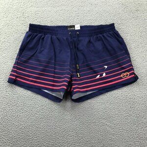 2EROS Australian Lifestyle Mens XL (35-36) Bird Stripe Beach Shorts w/ 3" Inseam
